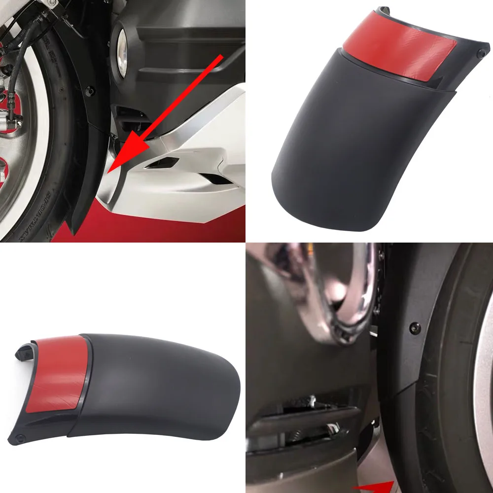 

For HONDA GL1800 Goldwing 2018 2019 Front Fender Extension Black NEW