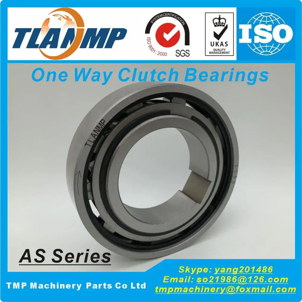 AS50 One Way Clutches Roller Type (50x90x20mm) One Way Bearings TLANMP Freewheel Type Cam Clutch  Made in China