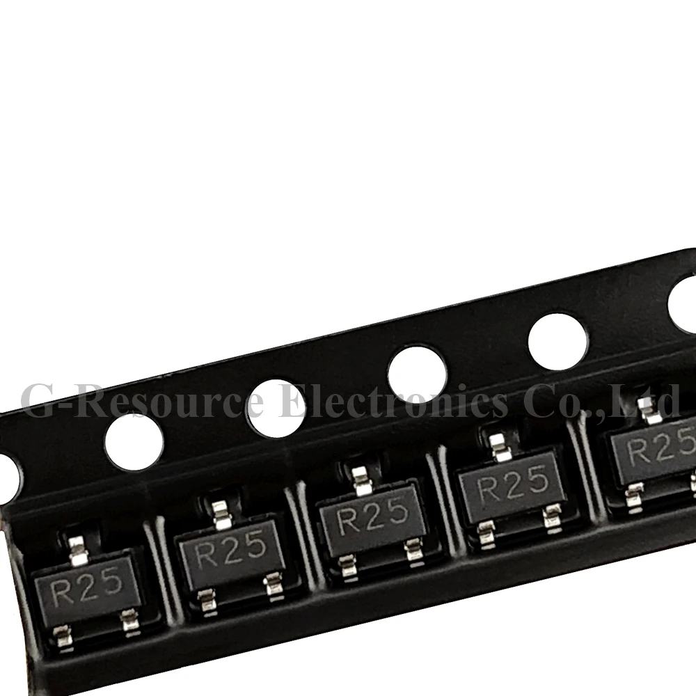 (1000pcs) 2SC3356 SOT-23 SMD NPN high frequency amplifier transistor frequency 2G 4G 5G 7G (Marking R25/R25.)