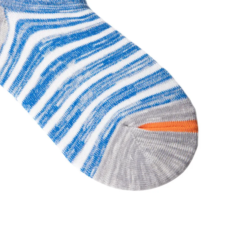 10Pairs High Quality Men Socks Cotton Large size Summer Fashion Striped Silicone Non-slip socks Soft Breathable Short Socks Male