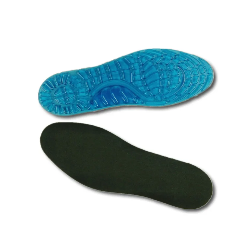 PU silicone bump texture physiotherapy treatment sports massage insole Free Shipping