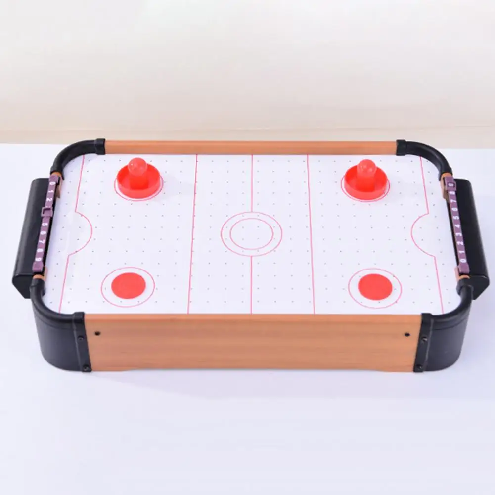 Tabletop Air Hockey Game Battery Operated Hockey Game Lightweight and portable for gathering and parent-child entertainment