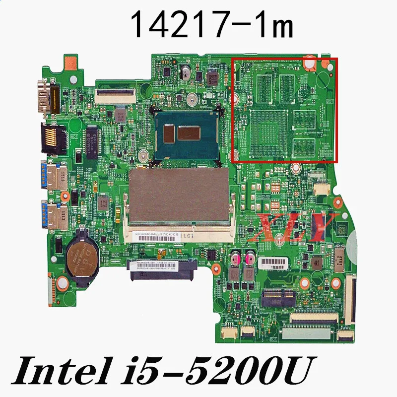 

14217-1M For LenovoYOGA 500-14IBD S41-70 U41-70 FLEX3 1470 Laptop Motherboard SR23Y I5-5200U Full Test