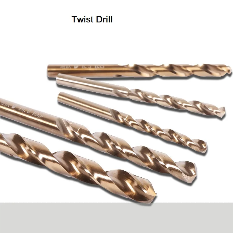 

Stainless Steel Special Carbide-1-10mm Twist Drill Bit Metal Punching Containing Cobalt High Speed Steel Hand Drill