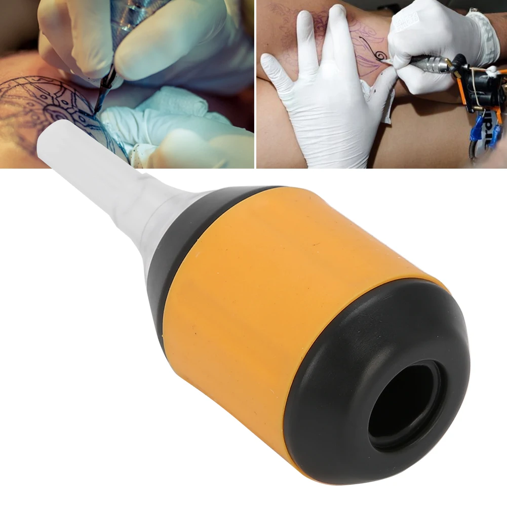 Cartucho para tatuagem 31mm, profissional, ajustável, silicone, máquina de tatuagem, aderência, cartucho, acessórios, suprimentos, acessórios