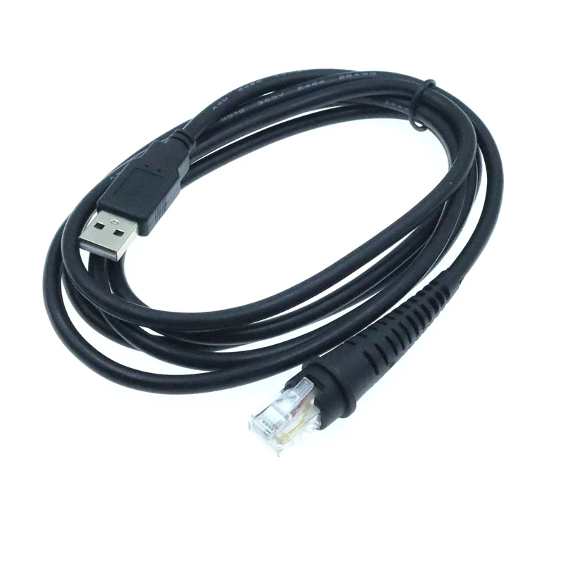 BarCode Scanner USB Cable,2M/7FT,For Honeywell Metrologic MS7120 MS5145 MS9540 MS9520 MS9535 MS1690 USB2.0 to Rj45 Cable