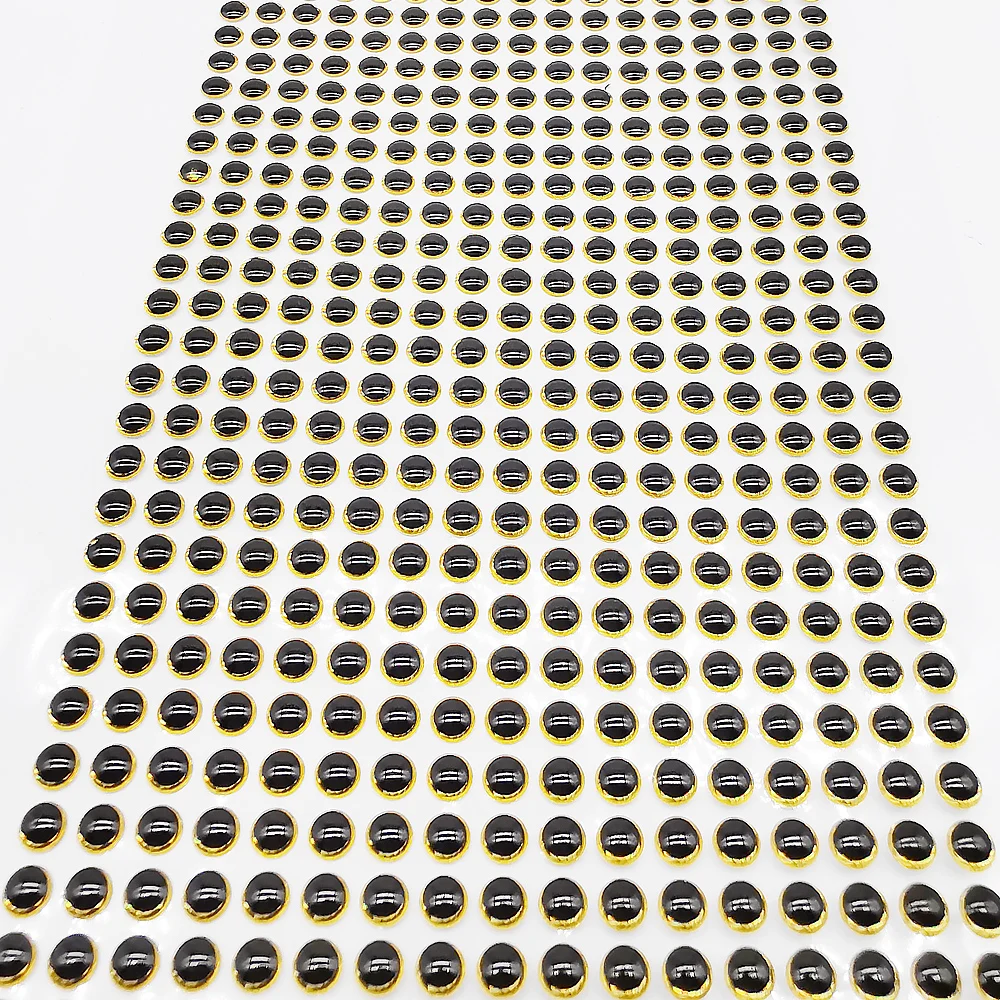 Jerry Fishing Lure Eyes 200pcs Lazer 3D High Quality Wholesale Hard Bait Tackle Accessory