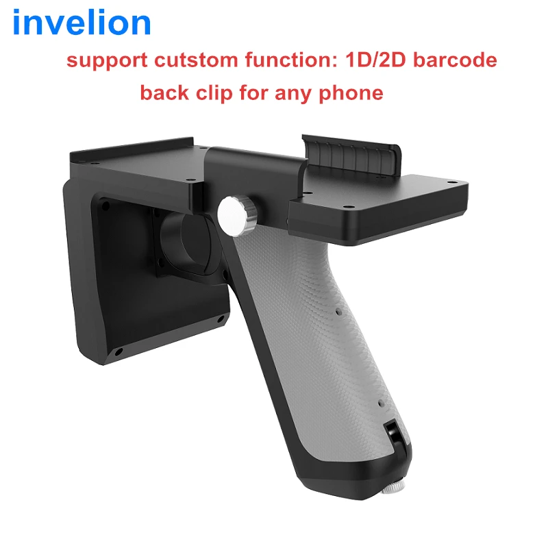 

invelion Portable Scanning UHF RFID Bluetooth reader ISO-18000-6C 10cm-7meter long range JAVA C# SDK info