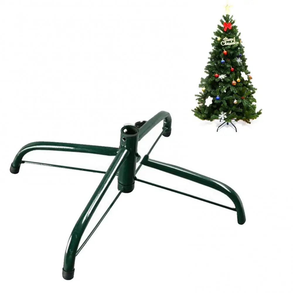 

40%HOT30-50cm Artificial Christmas Tree Stand Base Metal Pole Holder Party Decoration