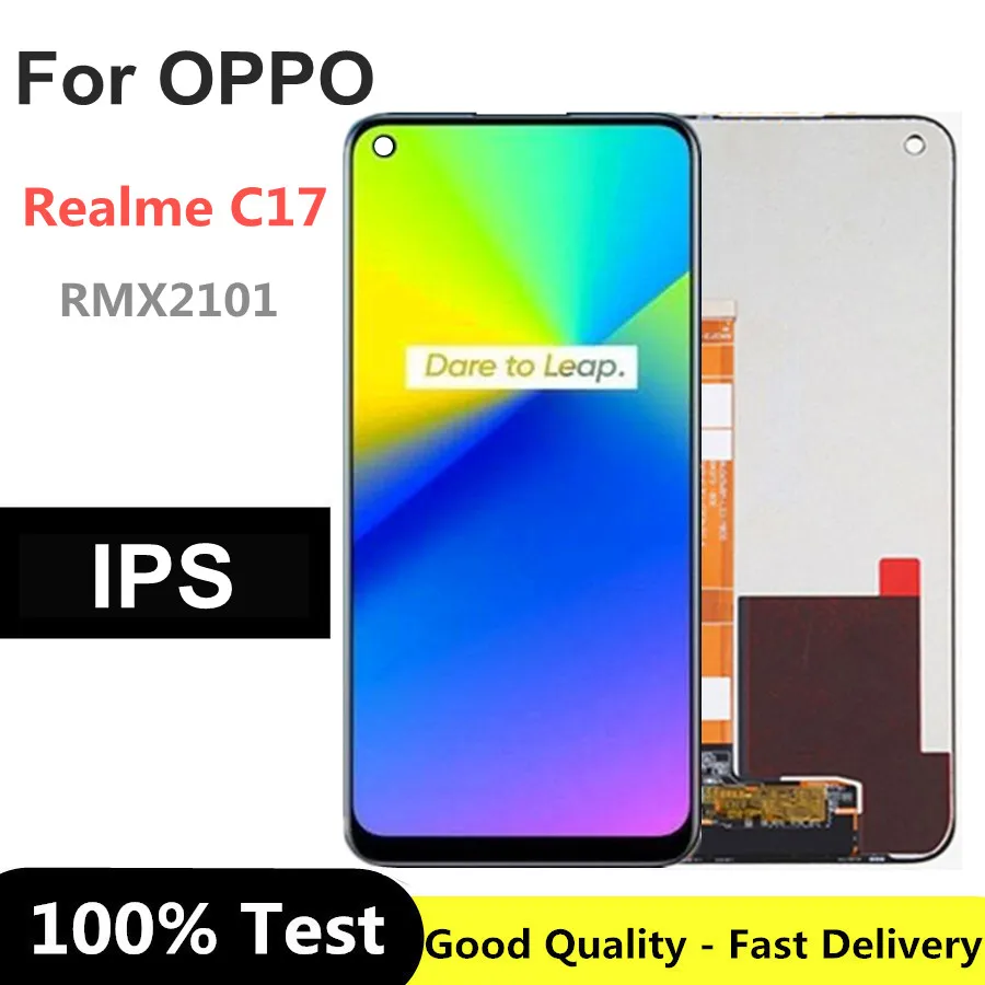 

6.5" For OPPO Realme C17 LCD Display Touch Screen Digitizer Assembly Replacement For Oppo Realme c17 C 17 RMX2101 lcd