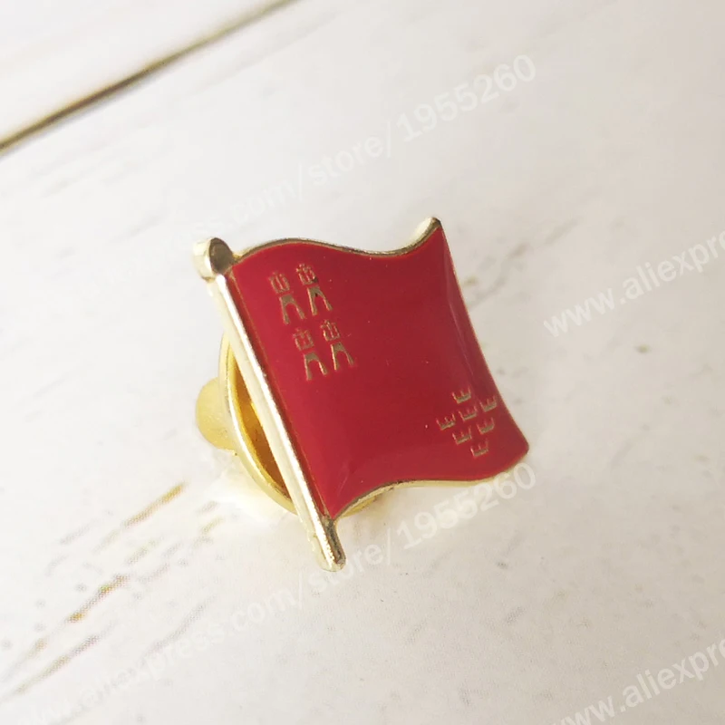 Murcia Flag Lapel Pins Spain Provincial Nationalities Region Brooch Crystal Epoxy Metal Enamel Badge