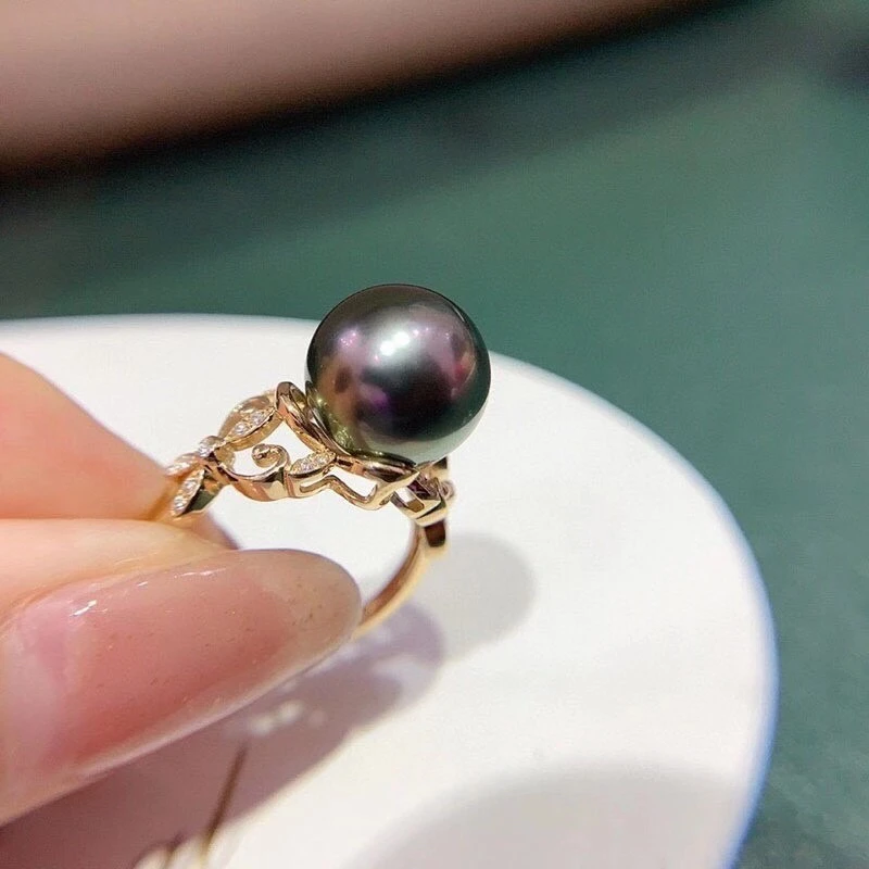 

DIY Mounts Jewelry 925 Sterling Silver Adjustable Ring Settings Findings Mountings Parts for Pearl Corals Jade Crystal, 5pcs/lot