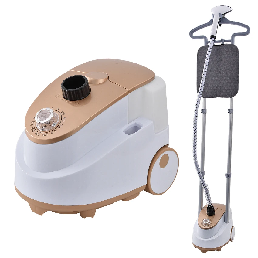 

2L Double Pole Vertical Household Garment Steam Hanging Ironing Machine Steamer Handheld Clothes Electric Ironing Machine HY-688