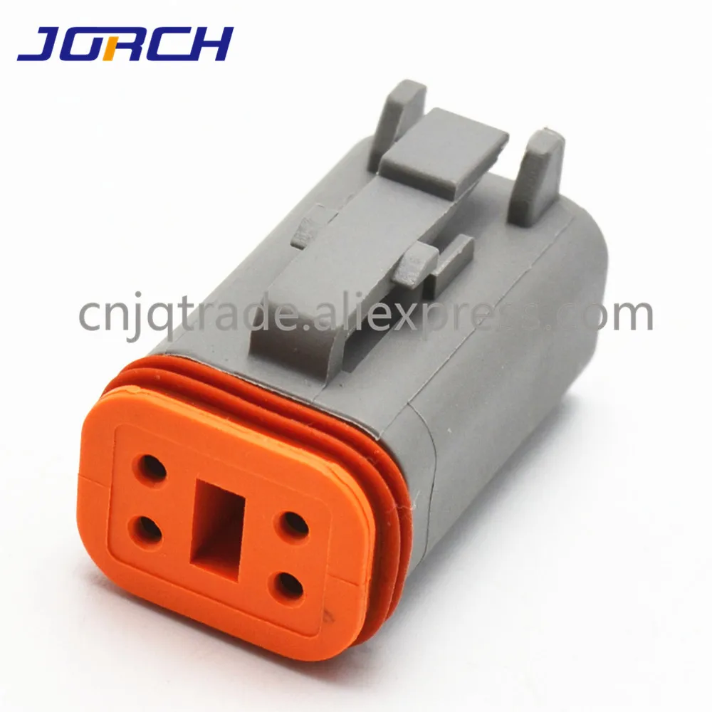 5 Sets 4pin Deutsch DT Waterproof Male Female Electrical Connector plug DT04-4P DT06-4S with terminals