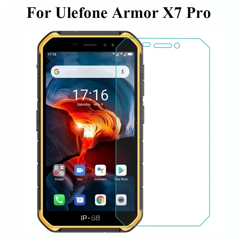 10-1PC Tempered Glass for Ulefone Armor X7 Pro Film on Ulefone Armor X3 X5 X6 5S 5 3 T 3W 3WT Screen Protector