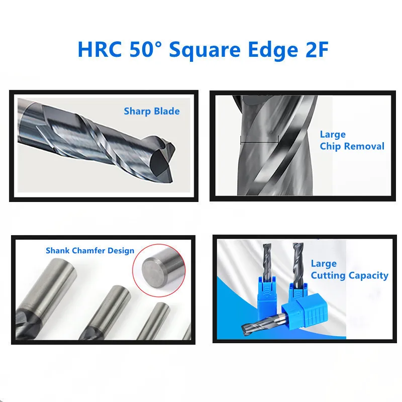 Sanai-fresa de ponta com 2 sulcos hrc 50 °, aço de tungstênio, 1mm a 20mm, 2 f, ferramenta de fresa, ferramenta de corte
