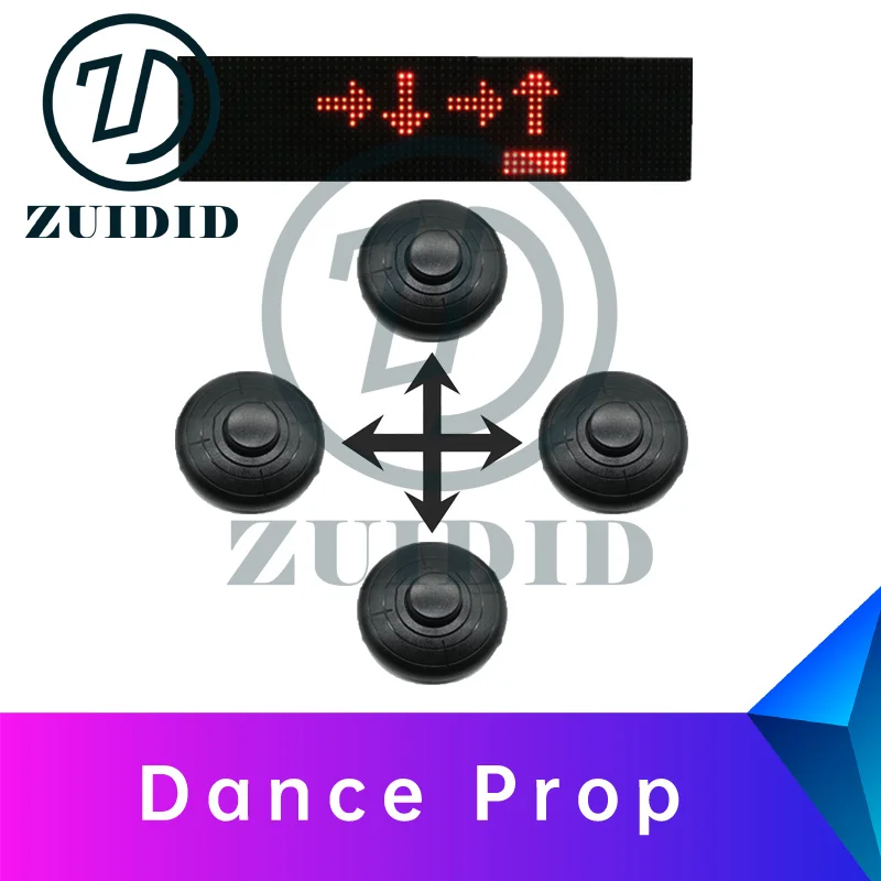 ZUIDID escape room Dance Prop step the related button instantly with rhythm to unlock escape game