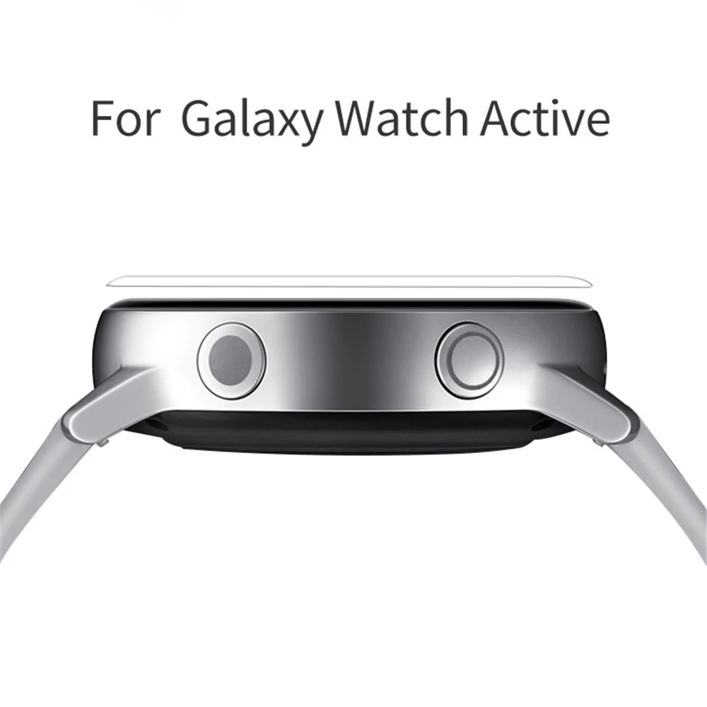 5 Pcs High Definition Anti-shock Film For Samsung Galaxy Watch Active SM-R500 Smart Watch Explosion-proof Screen Protector