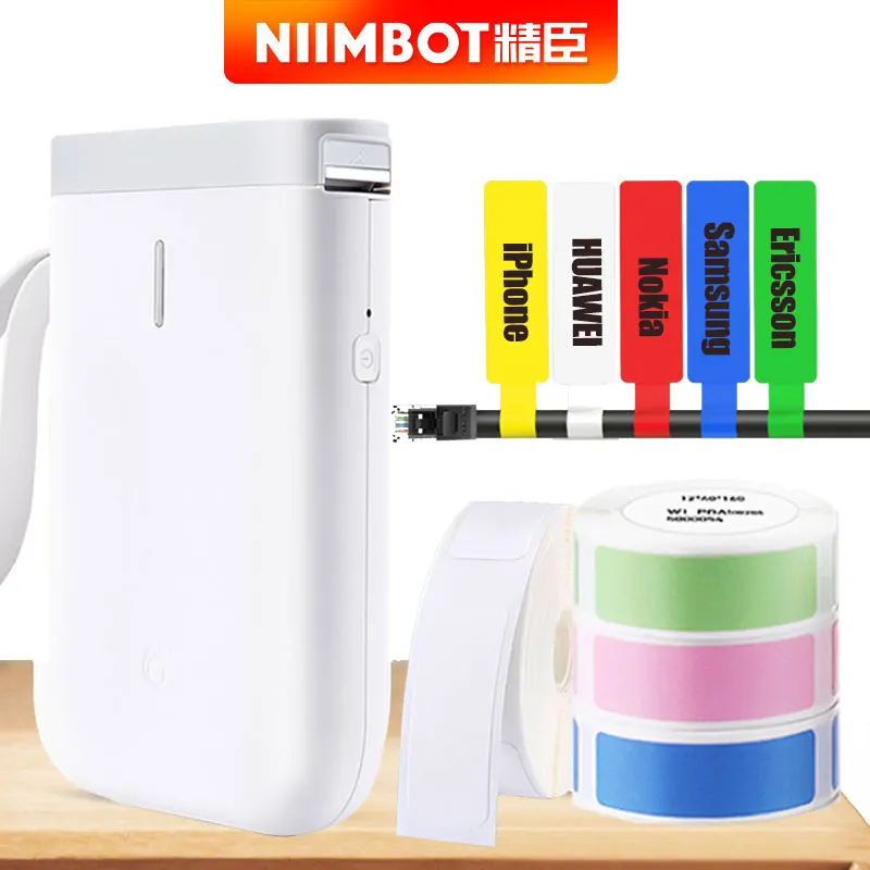 

Niimbot Portable LABEL PRINTER mini thermal Label printer Bluetooth inkless Tag machine For mobile phone iOS AndroidFree D11