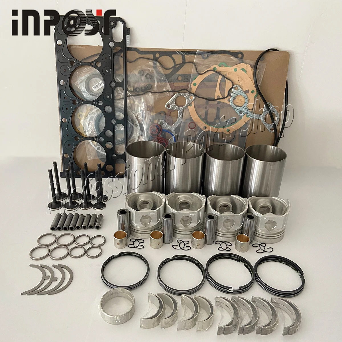 V2203 V2203E Overhaul rebuild kit For Kubota Bobcat indirect inject engine