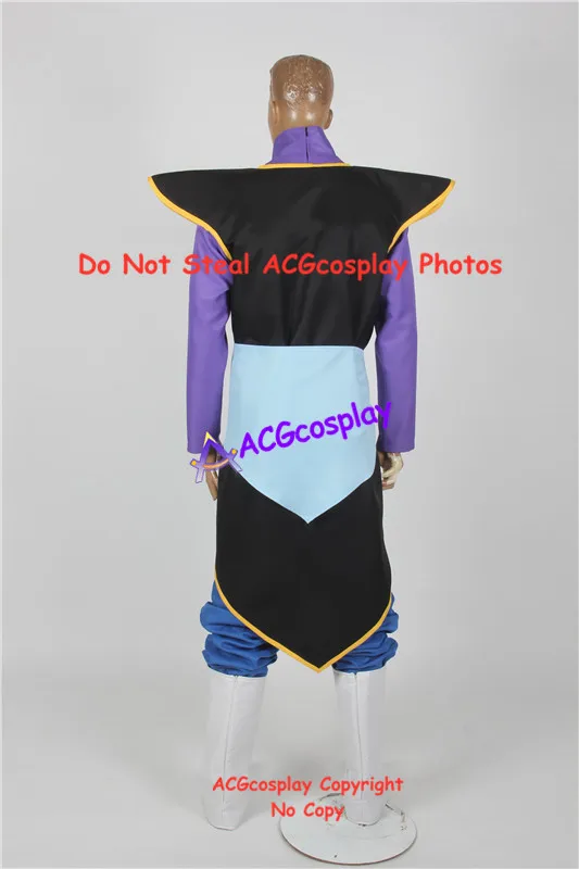 Super Zamasu Cosplay Costume include boots covers acgcosplay costume