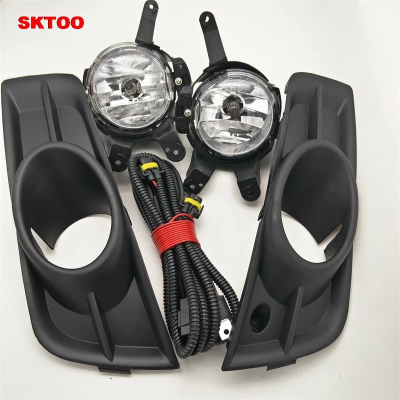 

SKTOO Car Fog Light for Chevrolet Cruze 2009 2010 2011 2012 Left and Right Fog Lamp with Switch Harness Covers Fog Lamp Kit