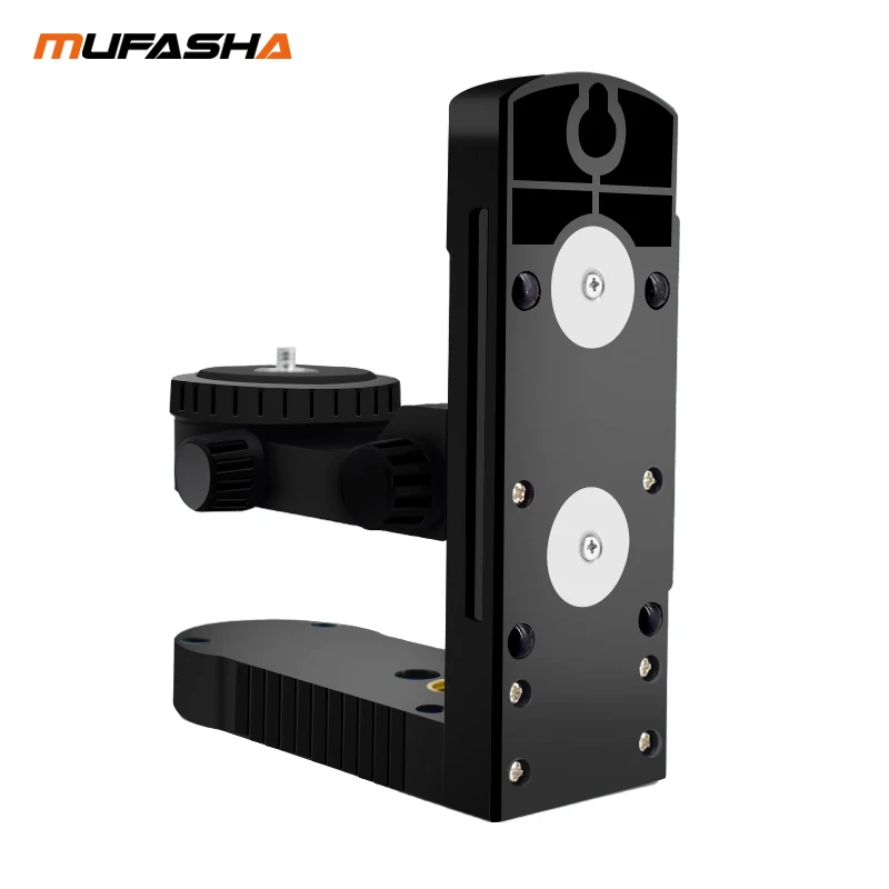 Imagem -05 - Suporte Magnético L-dado Forma para a Força Forte da Sução do Nível do Laser para Cima e para Baixo o Ajuste Horizontal Fixo