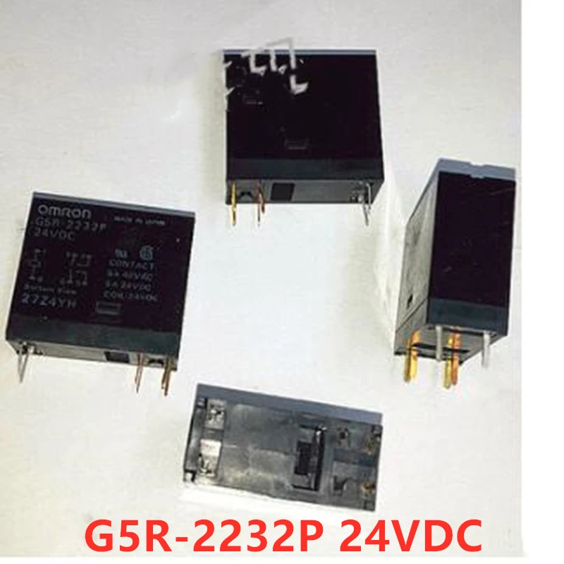 

10pcs Relay G5R-2232P 24VDC 5A 6 feet, it is replace produce