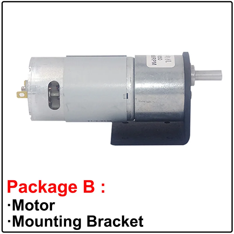 Electric 12V 24V Micro Mini DC Gear Motors 12 Volt High Torque High Speed 7-1000RPM In DC Motor Adjustable Speed And Reversible
