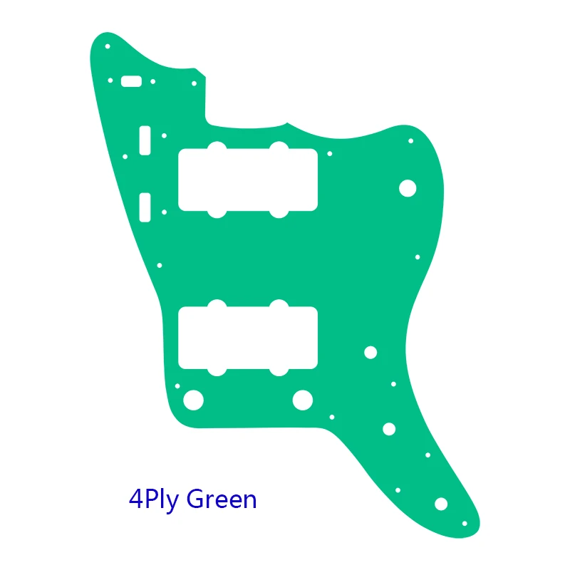 Fei Man Custom Guitar Pickguards Suit - For US FD Squier Vintage Modified Jazzmster Scratch Plate Replacement, Many Colors