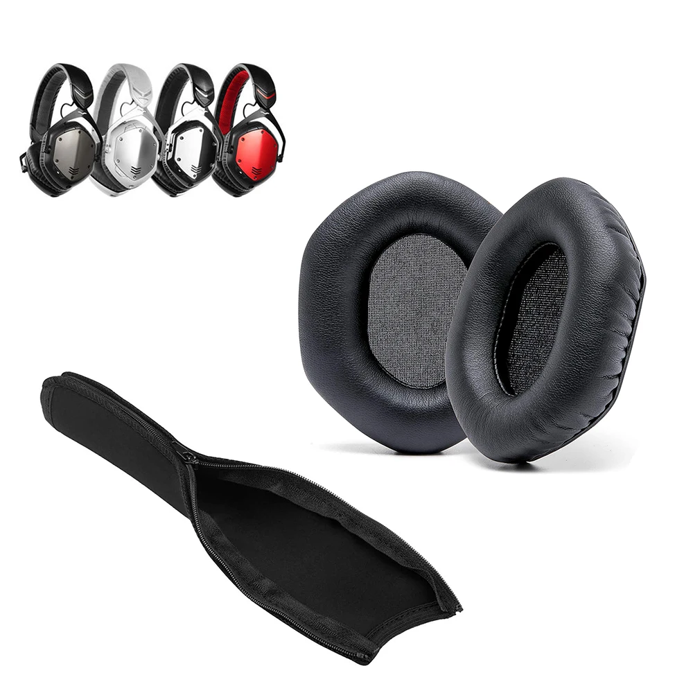 Replacement Ear Pads for Vmoda M100 LZ LP Crossfade Series Soft Leather Memory Foam Enhanced Noise Isolation Cushion