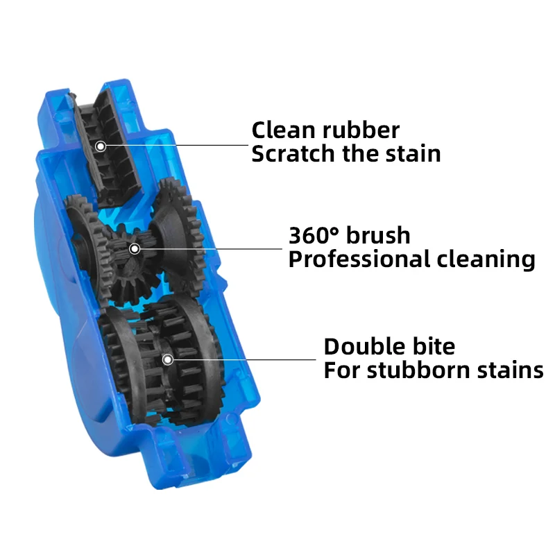 ROCKBROS Bicycle Chain Cleaner MTB Mountain Bike Clean Machine Cycling Cleaning Bike Wash Tools Chain Brushes Bicycle Accessory