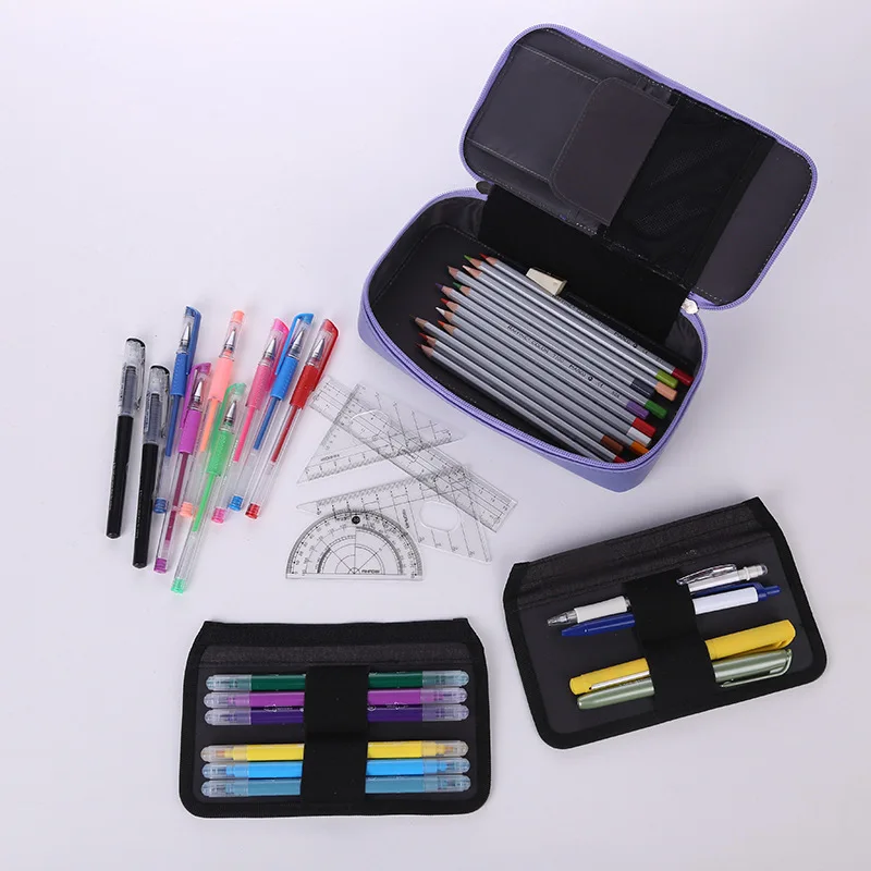 Korean Penal Cute Pencil Case School Case for Girls Boy Pencilcase Cartridge Box Large Pen Bag Stationery Kit Big Pouch Supplies