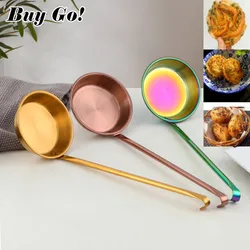 Chinese Youdunzi Radish Cake Mold Stainless Steel Fried Egg Tarts Mould Household Manual Fried Oil Fragrant Baba Filling Spoon