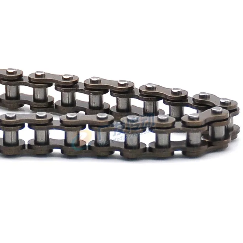 04C-1 Simplex Roller Chain Carbon Steel Chain Links 79L Length 0.5Meter 5Meters Pitch 6.35mm For Car Motorcycle Bicycle