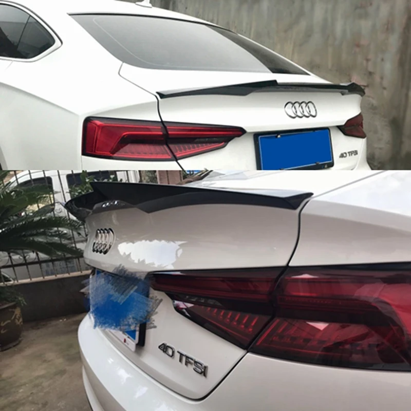 

For Audi A5 4-Door High-quality Carbon Rear Spoiler M4-Style Carbon Fiber Rear Spoiler Tail Rear Trunk Wing 2010-2018