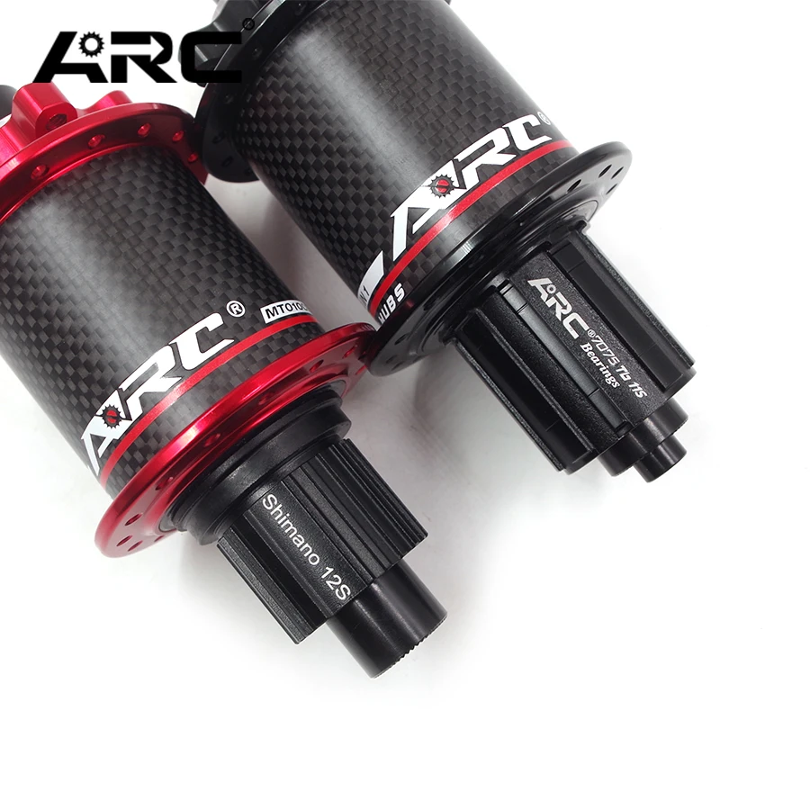 ARC CARBON BIKE HUB 32H 11 12 SPEED MICRO SPLINE FREEHUB MTB BIKE  FRONT REAR HUBS 32H BIKE BEARING ​DISC BRAKE HUB BIKE PARTS