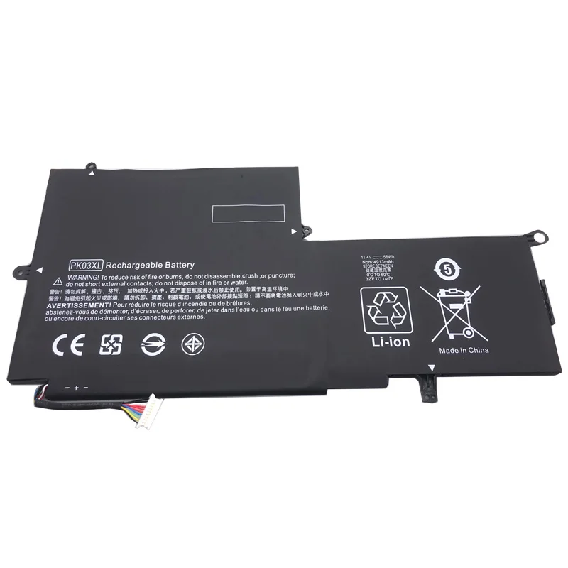 LMDTK New PK03XL Laptop Battery For HP Spectre Pro X360 13 G1 Series M2Q55PA M4Z17PA HSTNN-DB6S 6789116-005 11.4V 56W