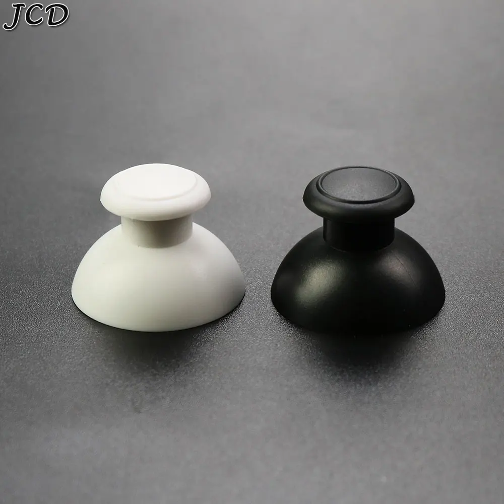 JCD 1piece Rocker cap For Wii U WiiU WII U White Black Hole 3D Analog Cover Plastic Thumb stick Joystick Grip Caps Controller