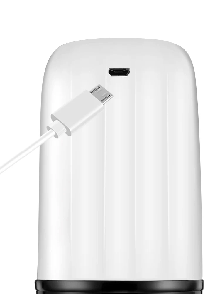 كبير شرب ديسبكاتم التلقائي الكهربائية زجاجة مياه مضخة USB شحن موزع مياه زجاجة مضخة مياه التبديل 1-5 جالون