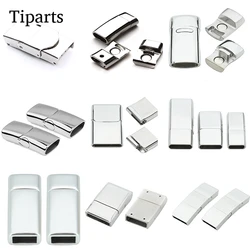 Stainless Steel Magnetic Clasps Charms Connector Buckle For Diy Leather Bracelets Rope Jewelry Making Findings Accessories
