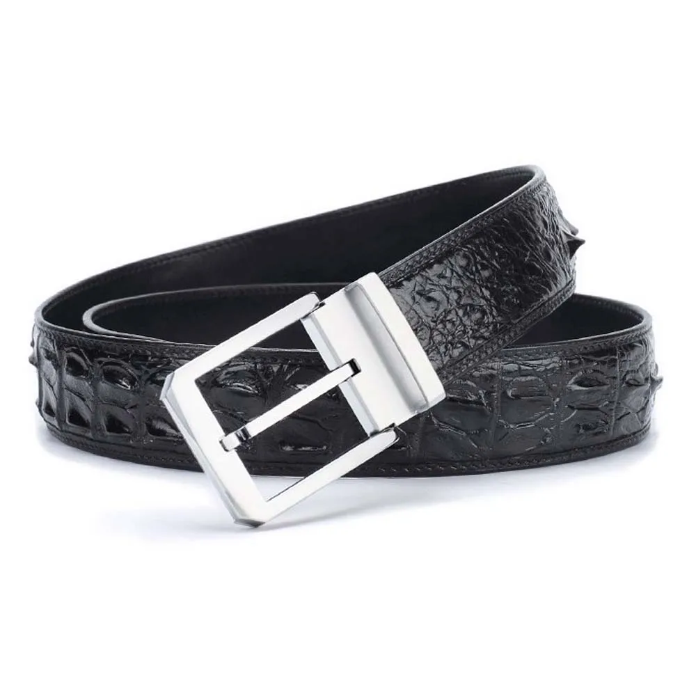 madun new crocodile men belt  No stitching male belt