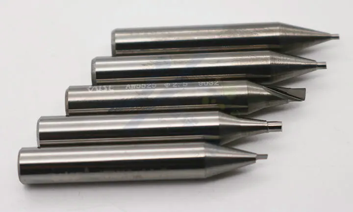 Raise Carbide Single Blade End Mills Milling Cutter For All Key Machine Drill Bit 0.9 1.0 1.2 1.5 2.0 2.5 Locksmith Tools