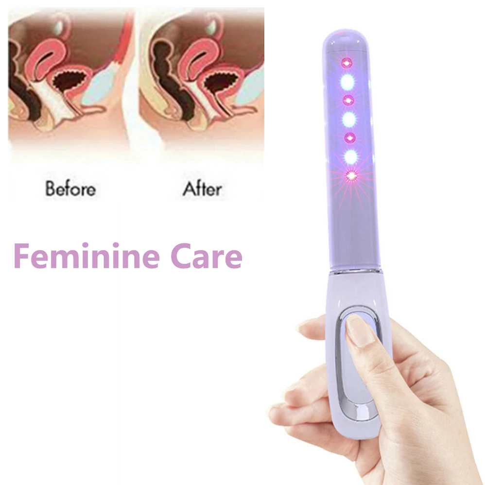 

Laser Red Light Therapy Vaginal Tightening And Rejuvenation Wand for Cervical Erosion Gynecology Laser Therapy Device