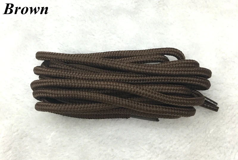 Klassische, einfarbige, runde Schnürsenkel, 1 Paar, aus strapazierfähigem Polyester, für Schuhe, Stiefel und Turnschuhe, in 21 Farben erhältlich, in den Längen 70 cm, 90 cm, 120 cm und 150 cm. – Detail 10
