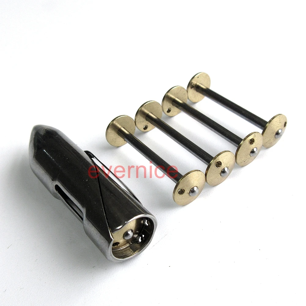 5 PCS BOBBINS & 1 VS SHUTTLE BOBBIN CASE FOR SINGER 27,28,127,128 TREADLE SEWING