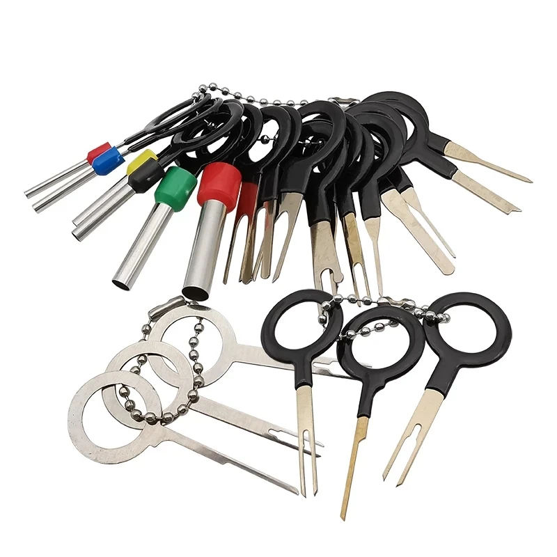 3/8/11/18/21/26/29/38/41Pcs Automotive Plug Terminal Remove Tool Set Key Pin Car Electrical Wire Crimp Connector Repair Tool