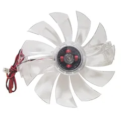 Brushless Fan 1 Pcs DC 12V Chicken Incubator Accessories Cooling Fan Transparent Color Plastic Material 11 Fan Leaves