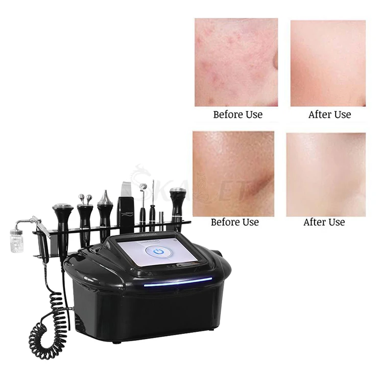 

Korea Technology 8 In 1 Oxygen Sprayer Ultrasonic Scrubber Facial Care Skin Rejuvenation Massage Beauty Machine