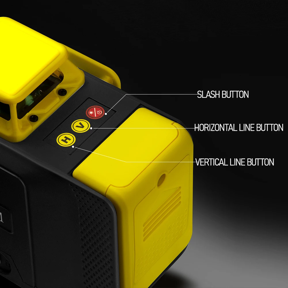 GROSAM-Nivel láser, herramienta de nivelación de 3/4D, nivelado automático, Base giratoria de 360 grados, cruce Horizontal y Vertical, nivel láser verde de gran potencia